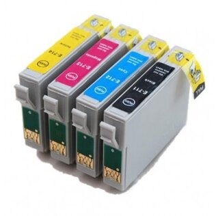 EPSON T0711 t/m T0714 cartridges