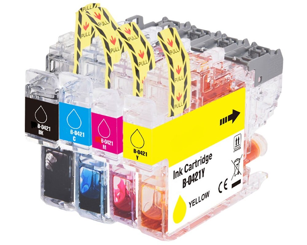 Inktbestellen.nl Brother LC-421 Valuepack
