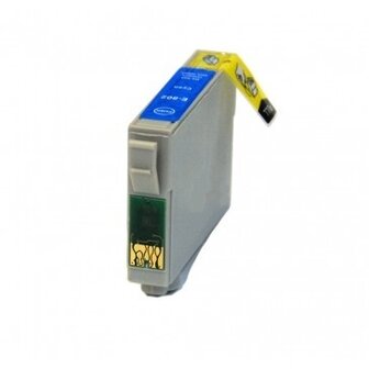 Epson T0802 inktcartridge cyaan (huismerk)