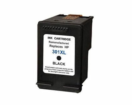 HP 301XL cartridge zwart inktbestellen.nl
