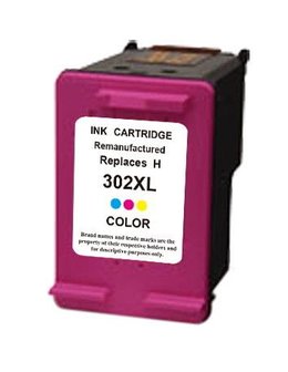 HP 302XL inktcartridge kleur hoge capaciteit inktbestellen.nl